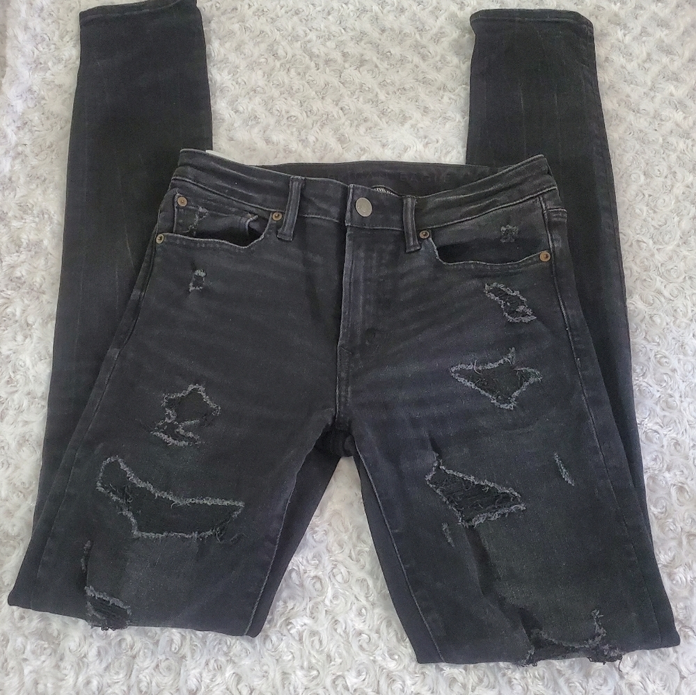 American Eagle Black Ne(X)t Level Skinny